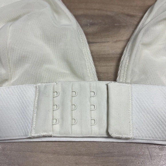 Skims By Kim K Cotton Plunge Bralette BR-PLG-0037 Bone Size 2X NWT Women’s Bra - Picture 9 of 16